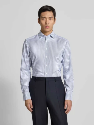 Koszula biznesowa o kroju regular fit z bawełny z kołnierzykiem typu kent Olymp