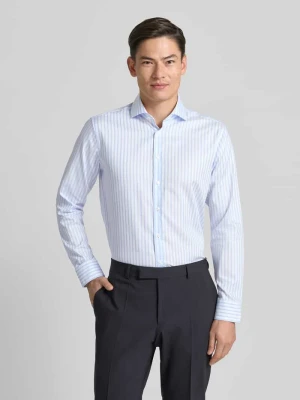 Koszula biznesowa o kroju regular fit z bawełny z kołnierzykiem typu kent SEIDENSTICKER REGULAR FIT