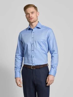 Koszula biznesowa o kroju regular fit z czystej bawełny Eterna