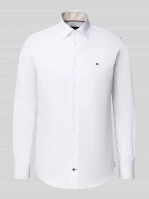Koszula biznesowa o kroju regular fit z czystej bawełny Tommy Hilfiger