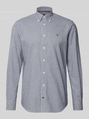 Koszula biznesowa o kroju regular fit z czystej bawełny Tommy Hilfiger