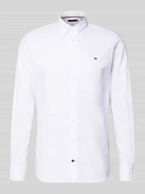 Koszula biznesowa o kroju regular fit z czystej bawełny Tommy Hilfiger