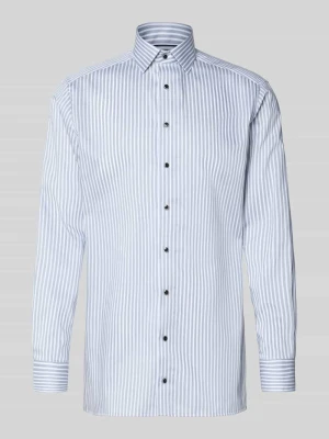 Koszula biznesowa o kroju regular fit z czystej bawełny z kołnierzykiem typu kent Olymp