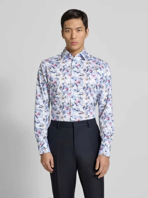 Koszula biznesowa o kroju regular fit z czystej bawełny z kołnierzykiem typu kent Olymp