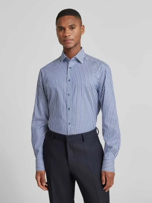 Koszula biznesowa o kroju regular fit z czystej bawełny z kołnierzykiem typu kent Olymp