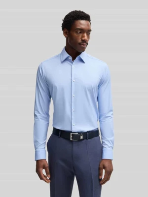 Koszula biznesowa o kroju regular fit z diagonalu ze streczem model ‘P-JOE-KENT-C1-222’ Boss