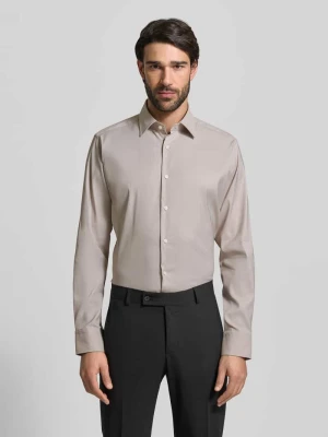 Koszula biznesowa o kroju regular fit z diagonalu ze streczem model ‘P-JOE-KENT-C1-222’ Boss