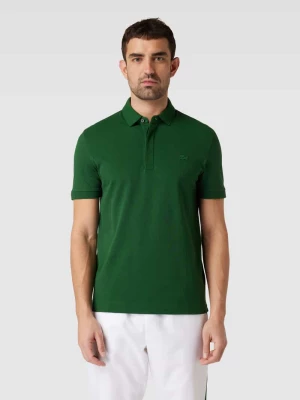 Koszula biznesowa o kroju regular fit z fakturowanym wzorem model ‘HANK’ Lacoste