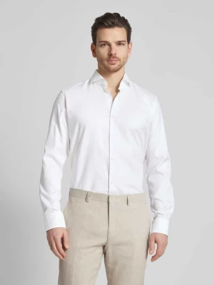 Koszula biznesowa o kroju regular fit z fakturowanym wzorem model ‘Joe’ Boss