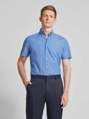 Koszula biznesowa o kroju regular fit z kołnierzykiem typu button down Christian Berg Men