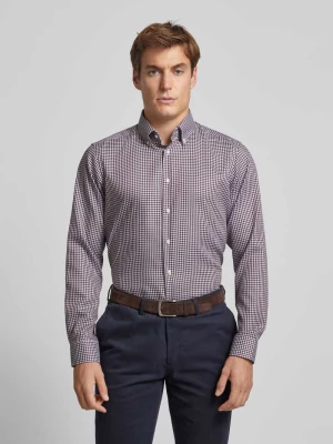 Koszula biznesowa o kroju regular fit z kołnierzykiem typu button down Christian Berg Men