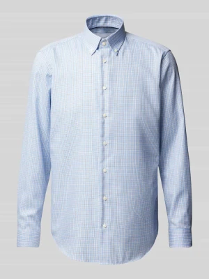 Koszula biznesowa o kroju regular fit z kołnierzykiem typu button down Christian Berg Men