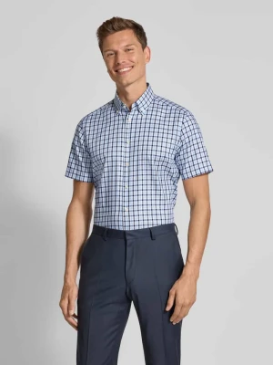 Koszula biznesowa o kroju regular fit z kołnierzykiem typu button down Christian Berg Men