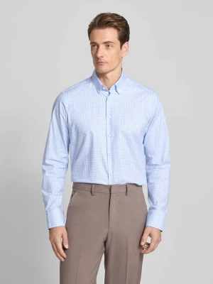 Koszula biznesowa o kroju regular fit z kołnierzykiem typu button down Christian Berg Men