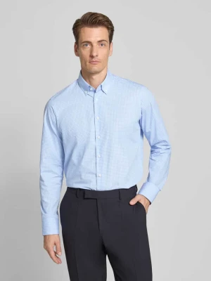 Koszula biznesowa o kroju regular fit z kołnierzykiem typu button down Christian Berg Men