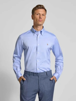 Koszula biznesowa o kroju regular fit z kołnierzykiem typu button down Polo Ralph Lauren