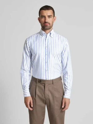 Koszula biznesowa o kroju regular fit z kołnierzykiem typu button down Stenstroms