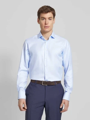 Koszula biznesowa o kroju regular fit z kołnierzykiem typu cutaway Christian Berg Men