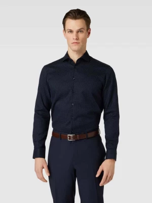 Koszula biznesowa o kroju regular fit z kołnierzykiem typu cutaway Jake*s