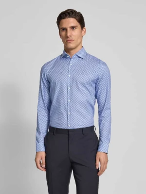 Koszula biznesowa o kroju regular fit z kołnierzykiem typu cutaway Jake*s