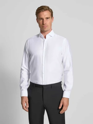 Koszula biznesowa o kroju regular fit z kołnierzykiem typu cutaway Jake*s