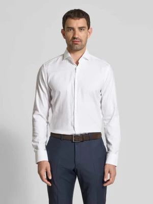 Koszula biznesowa o kroju regular fit z kołnierzykiem typu cutaway model ‘Joe’ Boss