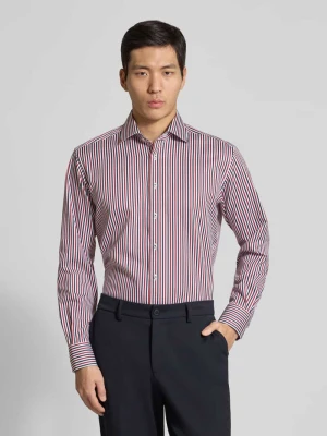 Koszula biznesowa o kroju regular fit z kołnierzykiem typu kent Eterna