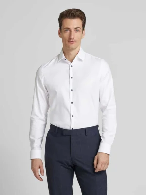 Koszula biznesowa o kroju regular fit z kołnierzykiem typu kent Jake*s