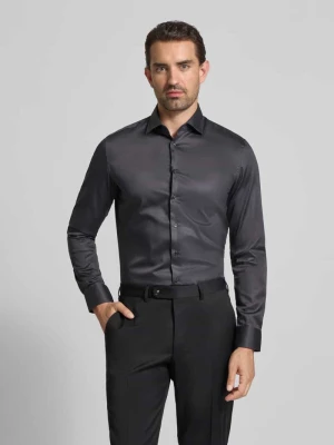 Koszula biznesowa o kroju regular fit z kołnierzykiem typu kent model ‘New’ seidensticker