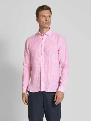 Zdjęcie produktu Koszula biznesowa o kroju regular fit z kołnierzykiem typu kent model ‘ROMA’ FIL NOIR