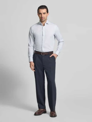 Koszula biznesowa o kroju regular fit z kołnierzykiem typu kent Olymp