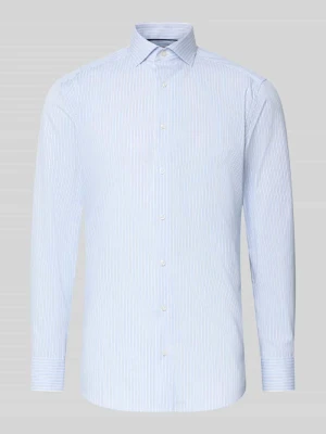 Koszula biznesowa o kroju regular fit z kołnierzykiem typu kent Olymp