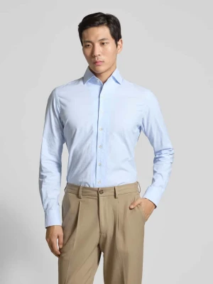 Koszula biznesowa o kroju regular fit z kołnierzykiem typu kent Profuomo