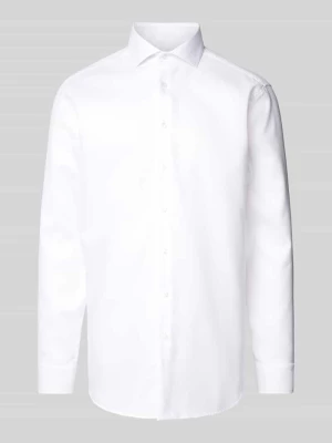 Koszula biznesowa o kroju regular fit z kołnierzykiem typu kent SEIDENSTICKER REGULAR FIT