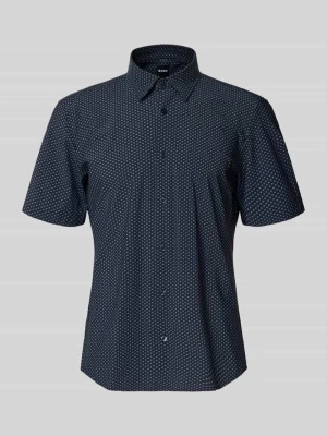 Koszula biznesowa o kroju regular fit z krótkim rękawem model 'P-LIAM' Boss