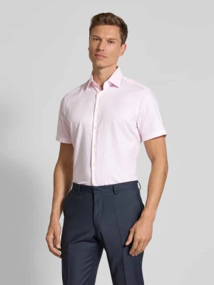 Koszula biznesowa o kroju regular fit z listwą guzikową Christian Berg Men