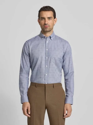 Koszula biznesowa o kroju regular fit z listwą guzikową SEIDENSTICKER REGULAR FIT