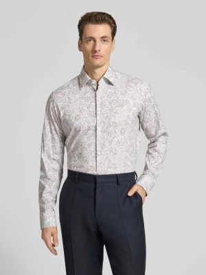 Koszula biznesowa o kroju regular fit z mieszanki bawełny model ‘H-JOE-K’ Boss
