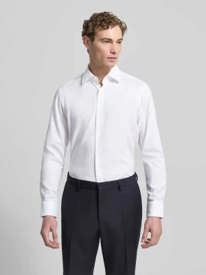 Koszula biznesowa o kroju regular fit z mieszanki bawełny model ‘JOE’ Boss
