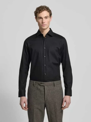 Koszula biznesowa o kroju regular fit z mieszanki bawełny model „JOE” Boss