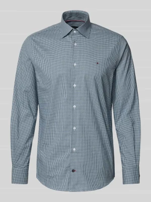 Koszula biznesowa o kroju regular fit z mieszanki bawełny Tommy Hilfiger