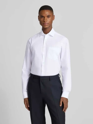 Koszula biznesowa o kroju regular fit z popeliny SEIDENSTICKER REGULAR FIT