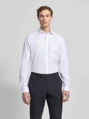 Koszula biznesowa o kroju modern fit z bardzo długim rękawem Olymp