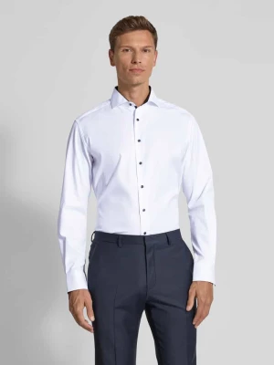 Koszula biznesowa o kroju regular fit z Uni Solid Eterna
