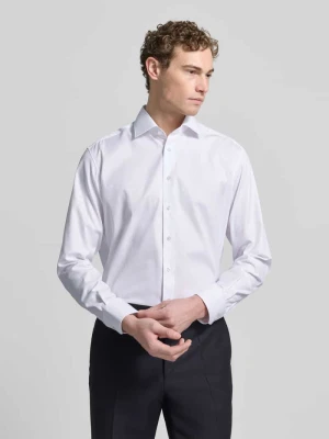 Koszula biznesowa o kroju regular fit z Uni Solid Eterna