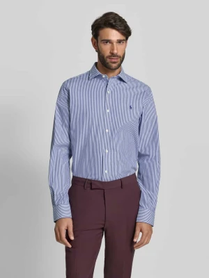 Koszula biznesowa o kroju regular fit z wyhaftowanym logo Polo Ralph Lauren