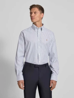 Koszula biznesowa o kroju relaxed fit z listwą guzikową Polo Ralph Lauren