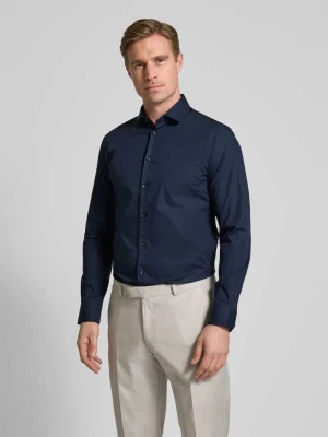 Koszula biznesowa o kroju shaped fit z mieszanki bawełny i streczu s.Oliver BLACK LABEL