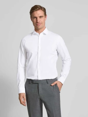 Koszula biznesowa o kroju shaped fit z mieszanki bawełny i streczu s.Oliver BLACK LABEL