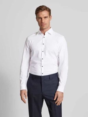 Koszula biznesowa o kroju slim fit z bardzo długim rękawem Jake*s